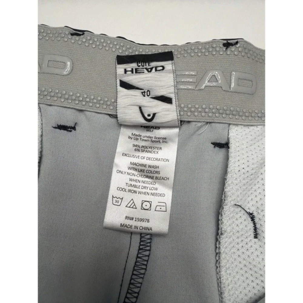 HEAD Golf Shorts‎ Mens Size 40 Blue Stretch Performance 9" Inseam.      5107 - Picture 6 of 10